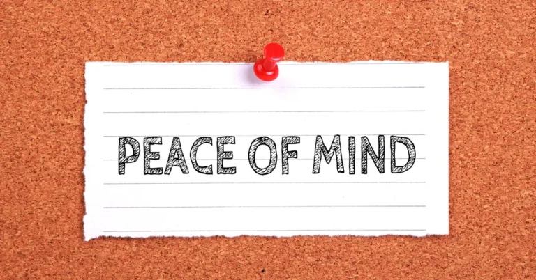 alt="peace of mind illustration showing benefits of mindfulness for mental health"