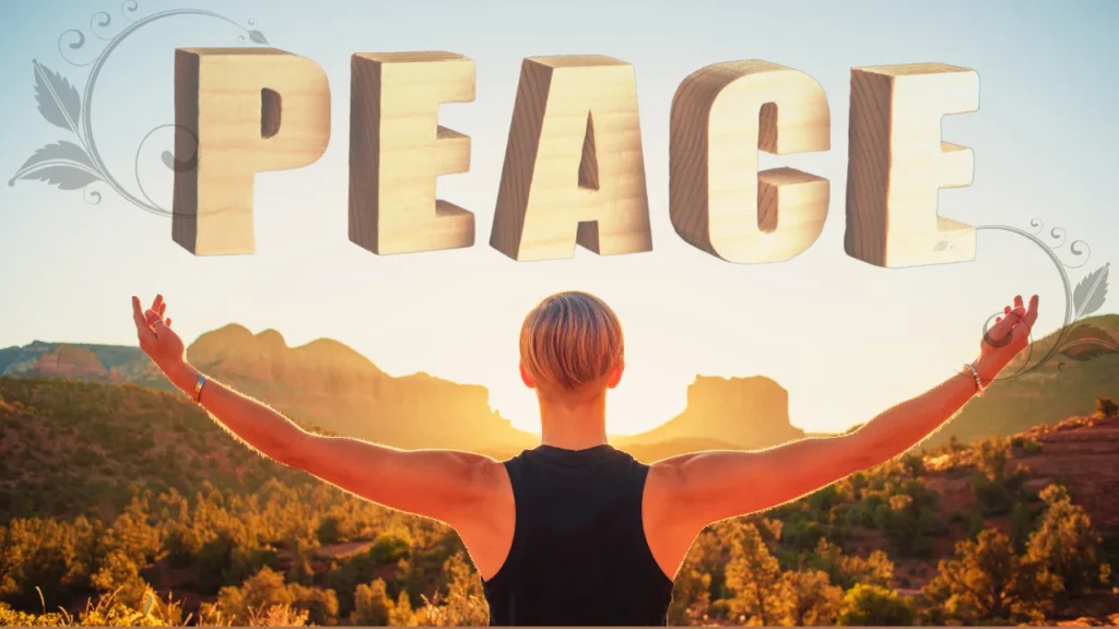 mental peace and stress relief in nature