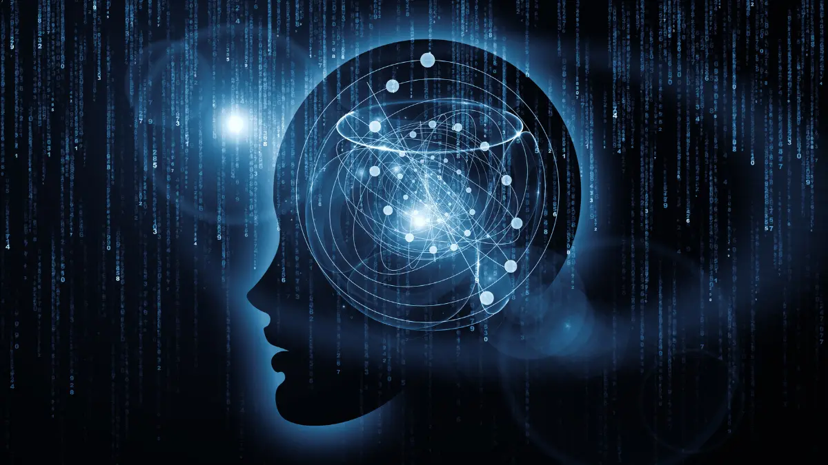 Brain with glowing neural connections for memory boost