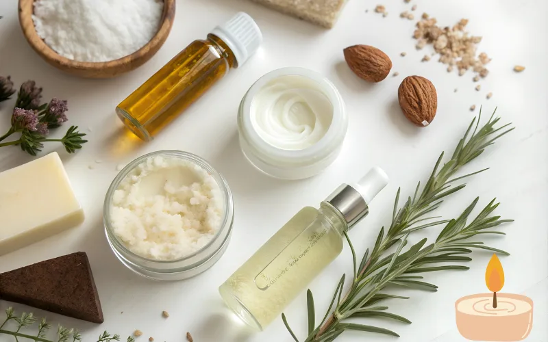 Natural skincare and essential oils for stress relief and wellness.